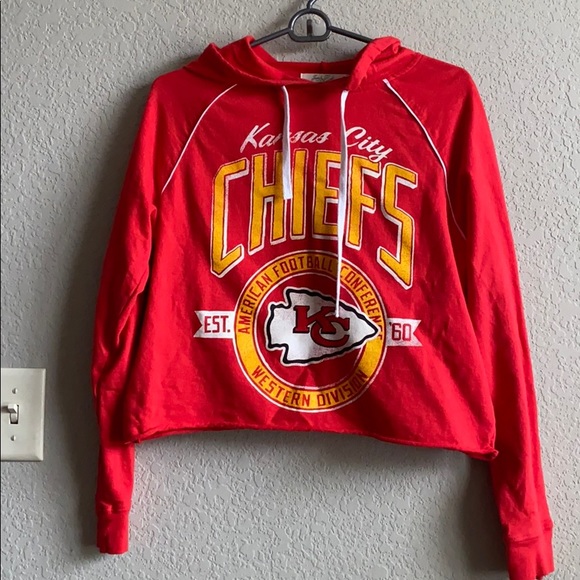 Chiefs cropped hoodie Clearance
